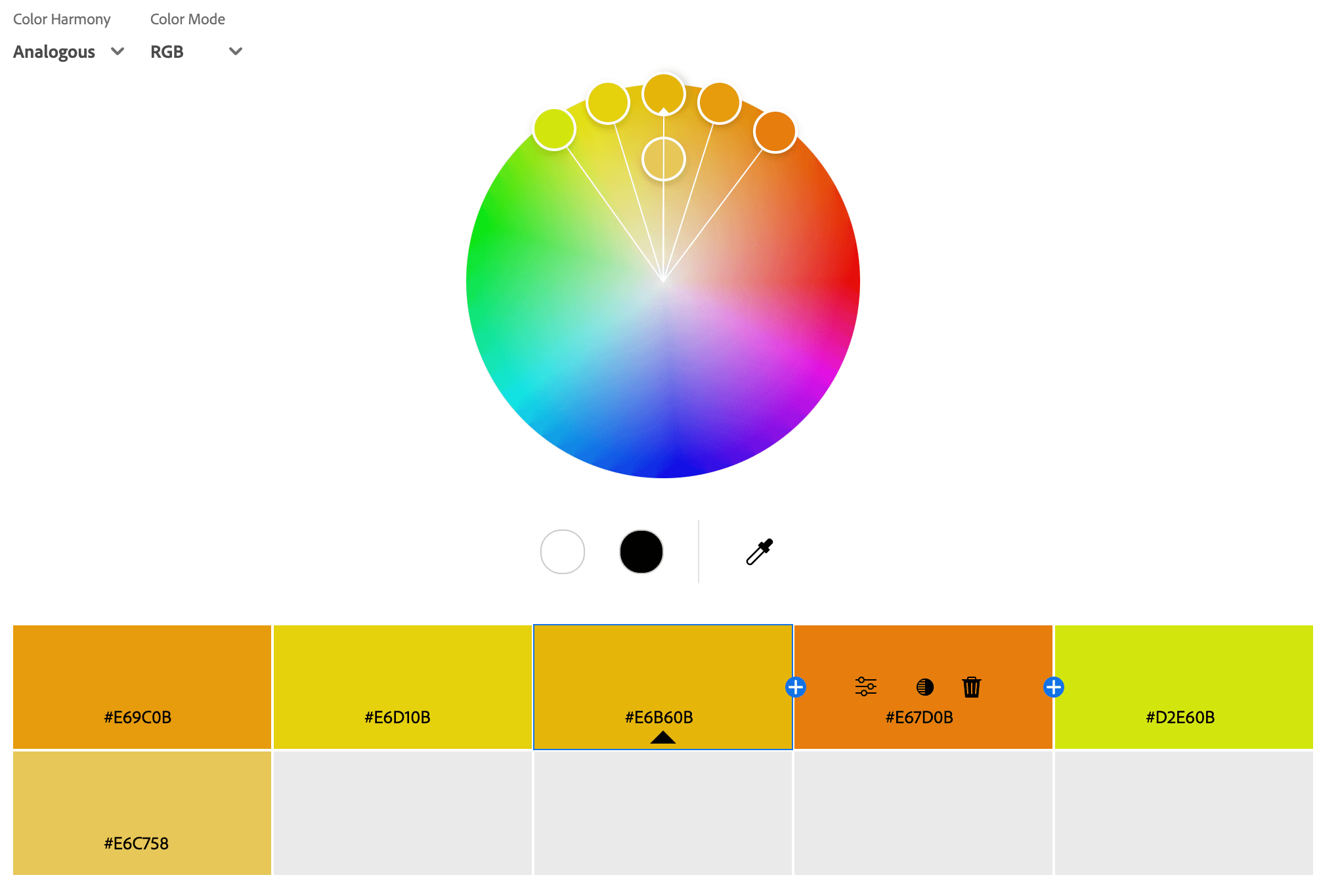 Analogous Color Palette