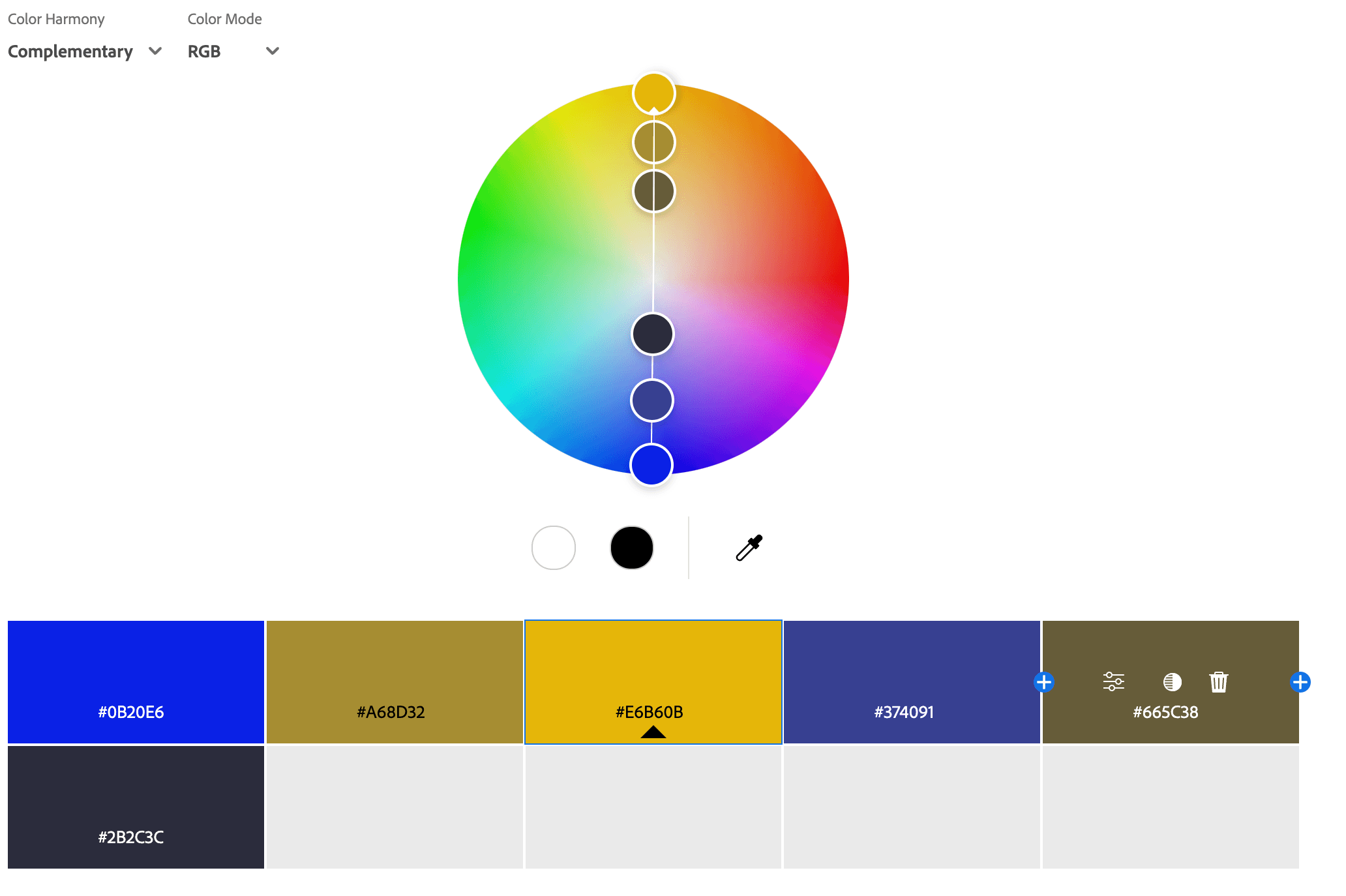 Complementary Color Palette
