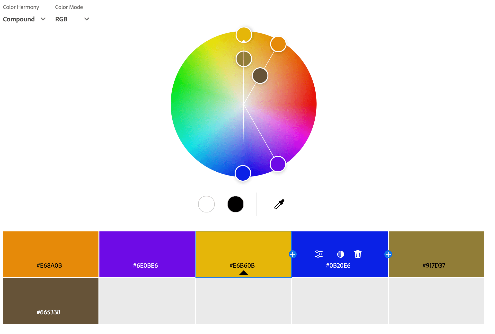 Compound Color Palette